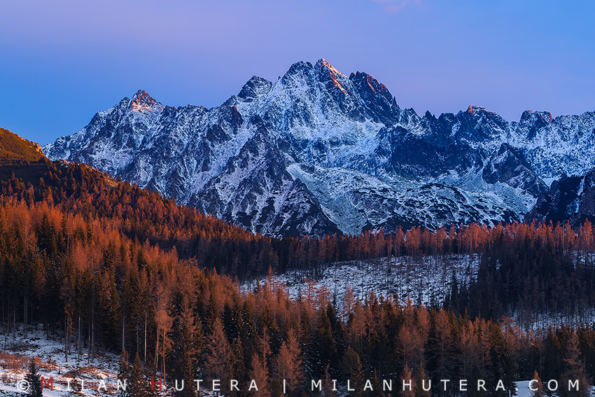 Crown of High Tatras, Morning