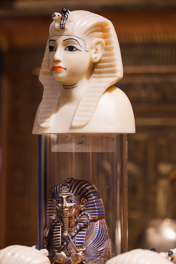 Tutankhamun’s canopic jar