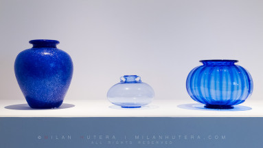 The glass workshops on Murano island, close to Venice, were the leading manufacturers of high quality and cutting-edge glass ware and artistic objects. Today, the fine examples of their work is displayed in the Museum of Glass, or Museo del Vetro.
