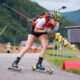 Ivona Fialkova, Slovak Biathlete, during the Summer Biathlon Championships of Slovakia on Skis in Osrblie, July 22nd 2017.