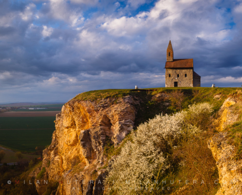 Church of Saint Michael Archangel Cloudy Evening