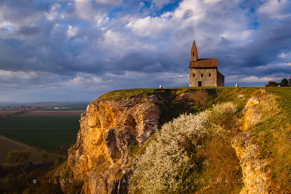 Church of Saint Michael Archangel Cloudy Evening