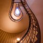Lightbulb Staircase, Prague, Czech Republic