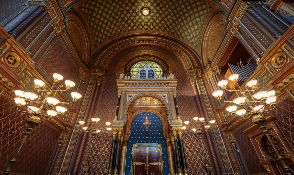 Torah Ark, Spanish Synagogue, Prague, Czech republic