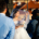 Pre-wedding photography in Prague backstage on Charles Bridge at sunrise.